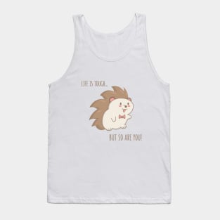 Motivational Hedgehog Tank Top